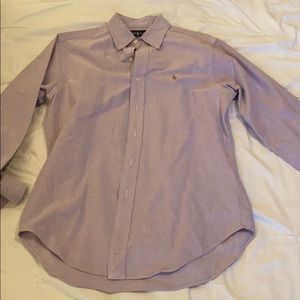 Purple Ralph Lauren dress shirt